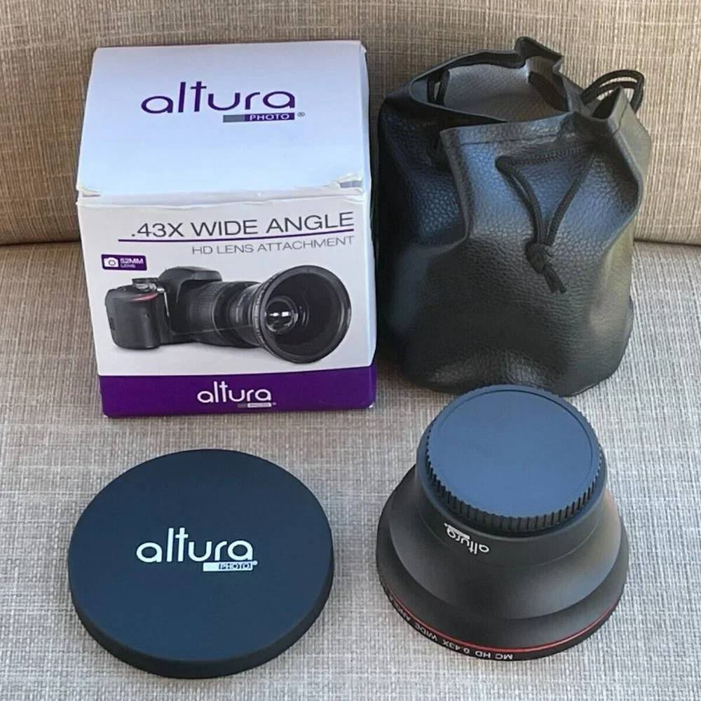 Altura Camera Lens MC HD 0.43X Wide Angle Lens 52mm Compatible with all Brand - Picture 12 of 12